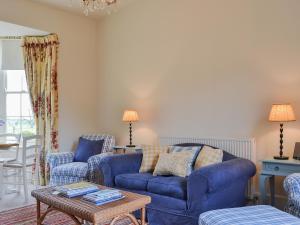 A seating area at Chapel Cottage 