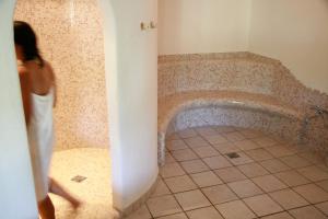Kúpeľňa v ubytovaní Hotel Ploseblick