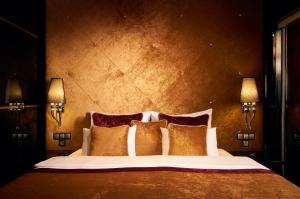 Posteľ alebo postele v izbe v ubytovaní Mirage Medic Hotel