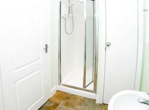 A bathroom at The Old Library 