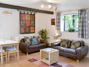 A seating area at Trerose 