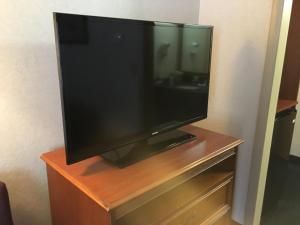TV a/nebo společenská místnost v ubytování Landmark Motor Inn