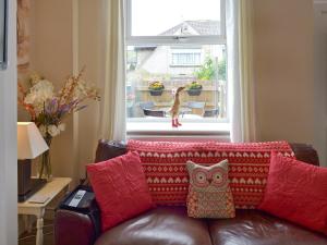 A seating area at Weets Cottage 