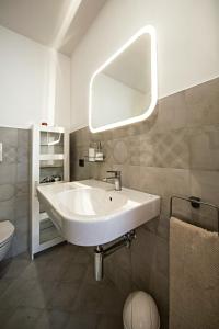 Koupelna v ubytování B&B Acquapazza