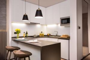 Dapur atau dapur kecil di Citadines Gaoxin Xi'an
