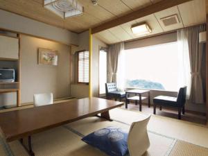 Oleskelutila majoituspaikassa Shimoda View Hotel