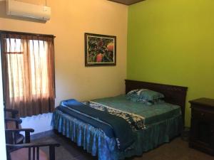 Cama o camas de una habitación en Kubu Turah Homestay
