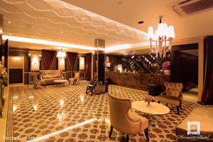 Istumisnurk majutusasutuses Hermess Hotel Johor