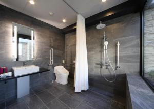 Koupelna v ubytování Hotel Emit Ueno