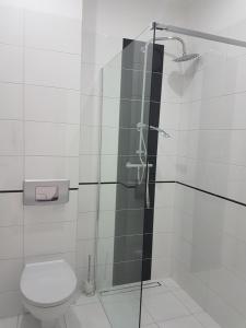 Kúpeľňa v ubytovaní Pokoje Wileńska