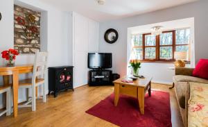 A television and/or entertainment center at Wolfen Mill 