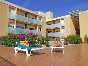 Balkón nebo terasa v ubytování Apartaments Costa d'Or