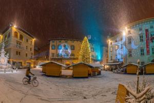 Little Arco Guest House during the winter
