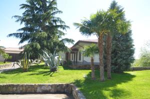 Κήπος έξω από το Hotel Toscano