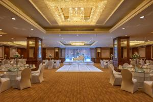 Posezení v ubytování Safir Hotel Cairo + 37 fotografií