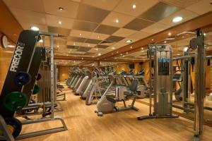 Fitness centrum a/nebo fitness zařízení v ubytování Safir Hotel Cairo