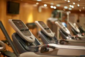 Fitness centrum a/nebo fitness zařízení v ubytování Safir Hotel Cairo