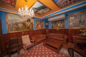 Posezení v ubytování Hotel Mur