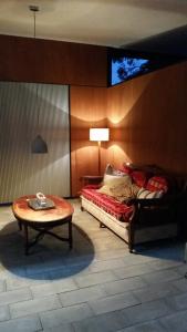 Säng eller sängar i ett rum på Sinclair Eco House