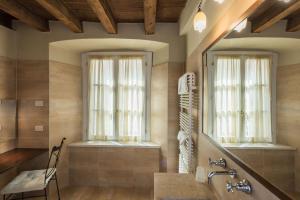 Koupelna v ubytování Hotel Piazza Vecchia + 37 fotografií