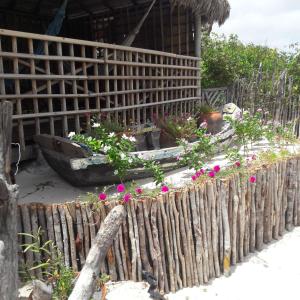 Um jardim em Ciamat Camp