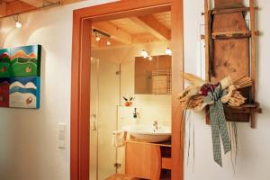 Koupelna v ubytování Ferienwohnung Anderl