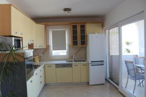 Kuchyň nebo kuchyňský kout v ubytování Andrea Apartments