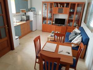 Kuchyň nebo kuchyňský kout v ubytování Apartamento San Sebastián de la Gomera