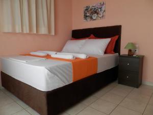 Кровать или кровати в номере Green Villa