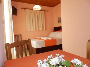 Кровать или кровати в номере Green Villa