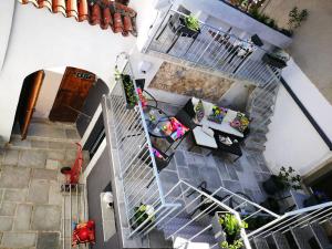 Balkón nebo terasa v ubytování cres art studio kuning apartment