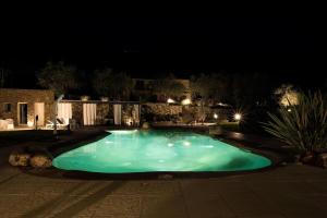The swimming pool at or close to La cicala stonata