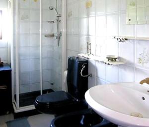 Kúpeľňa v ubytovaní Casale Le Torri