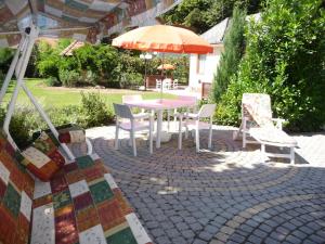 Vonkajšia záhrada v ubytovaní BALATON ART Apartman