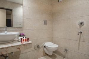 Koupelna v ubytování Hotel Sita International