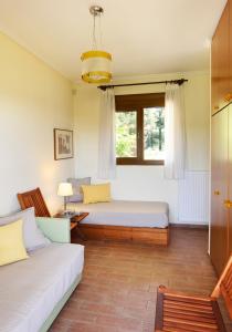 Posedenie v ubytovaní Sani Beach Villa