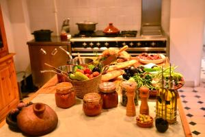 Cibo presso il bed & breakfast o nelle vicinanze