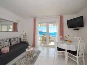 Posezení v ubytování Beach Apartments Tina