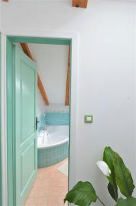 Koupelna v ubytování Casa Mattea + 37 fotografií