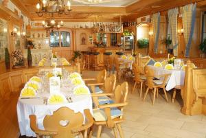 Restaurace v ubytování Landgasthof Apfelbeck