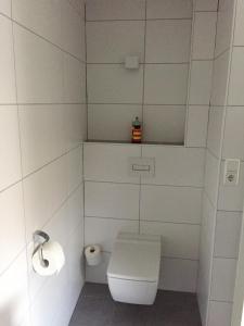 Ein Badezimmer in der Unterkunft Ferienhaus Kluntje