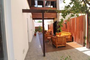 Balkón nebo terasa v ubytování Sweet Guest House