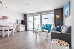 Posezení v ubytování Seegarten Appartements Büsum