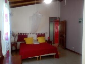 Postel nebo postele na pokoji v ubytování Villa Grand Case + 19 fotografií