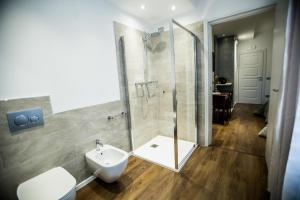 Kúpeľňa v ubytovaní Arena Suite
