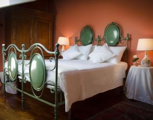 Giường trong phòng chung tại La Terrazza Sui Tetti