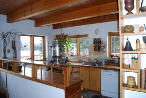 Köök või kööginurk majutusasutuses B&B Pinorama