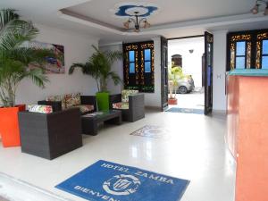 Posezení v ubytování Hotel Zamba