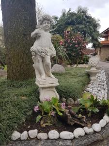Zahrada ubytování B&B Le Palme