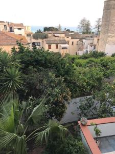a view of a city with trees and buildings at Sciacca Bed and Breakfast Natoli in Sciacca